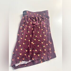 American Eagle Outfitters  Maroon peach Pattern Shorts